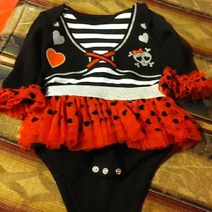Baby girl halloween onsie